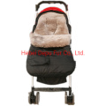 Natural Sheepskin Fur Baby Sleeping Bag in Winter